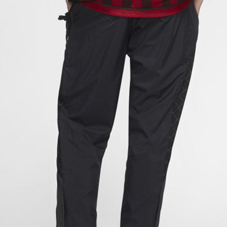 Nike Sportswear Woven Zipper Sports Long Pants Black CK1185-010