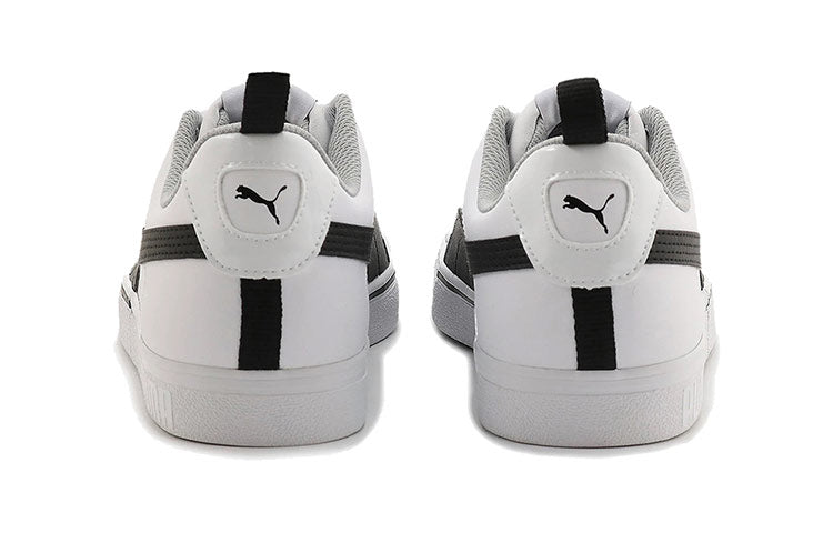 PUMA Break Point Vulc White/Black Casual Board Shoes 372290-02