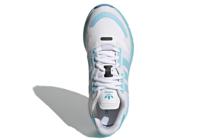 (WMNS) adidas ZX 1K Boost 'Bold Logo Graphic - Hazy Sky' FX6864