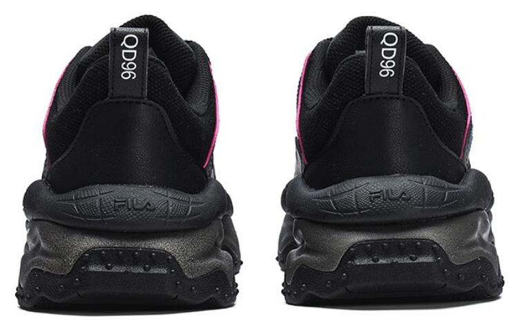 (WMNS) FILA FUSION QD96 Athletic Shoes 'Core Black' T12W311203FBA