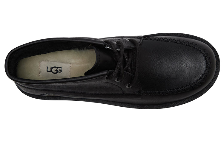UGG Campout Chukka Uld 'Black Leather' 1123637-BLLE