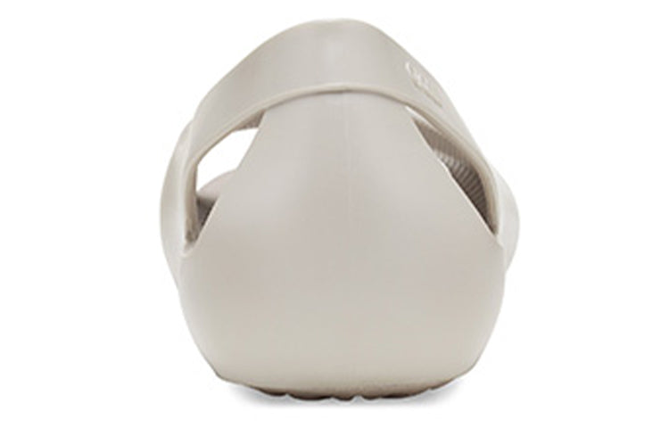 (WMNS) Crocs Minimalistic Casual Flat White Sandals 206106-018