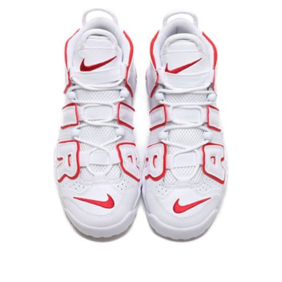 (GS) Nike Air More Uptempo 'White Varsity Red' 415082-108