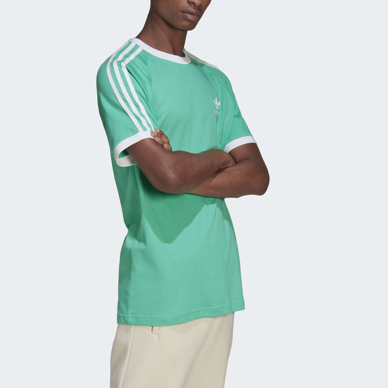 adidas Adicolor Classics 3-Stripes T-shirt 'Hi-Res Green' HE9549