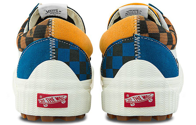 Vans Cap Mash Low LX '2-Tone Checkerboard - Mykonos Blue Apricot' VN0A4UUS2P0