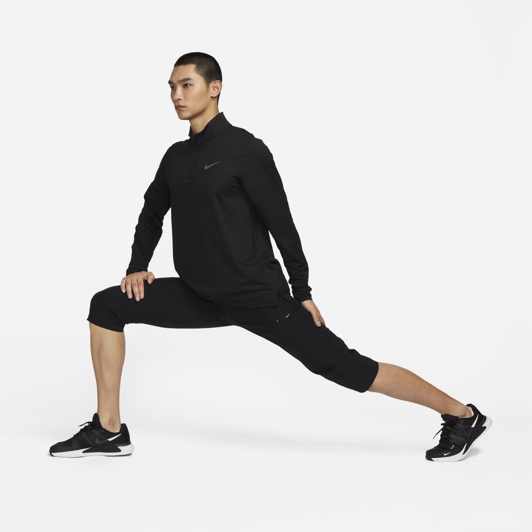 Nike Dri-FIT Form 3/4 Pants 'Black' FB7503-010
