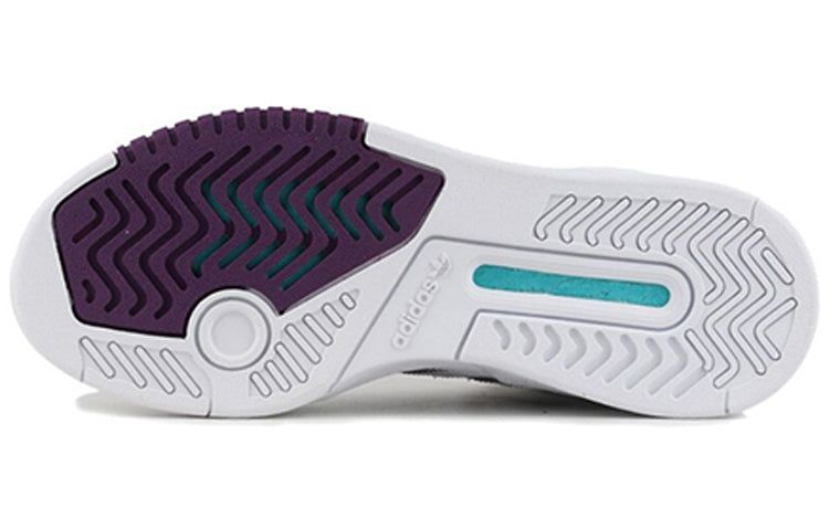 (WMNS) adidas originals Drop Step 'White Gray Purple' EF7149