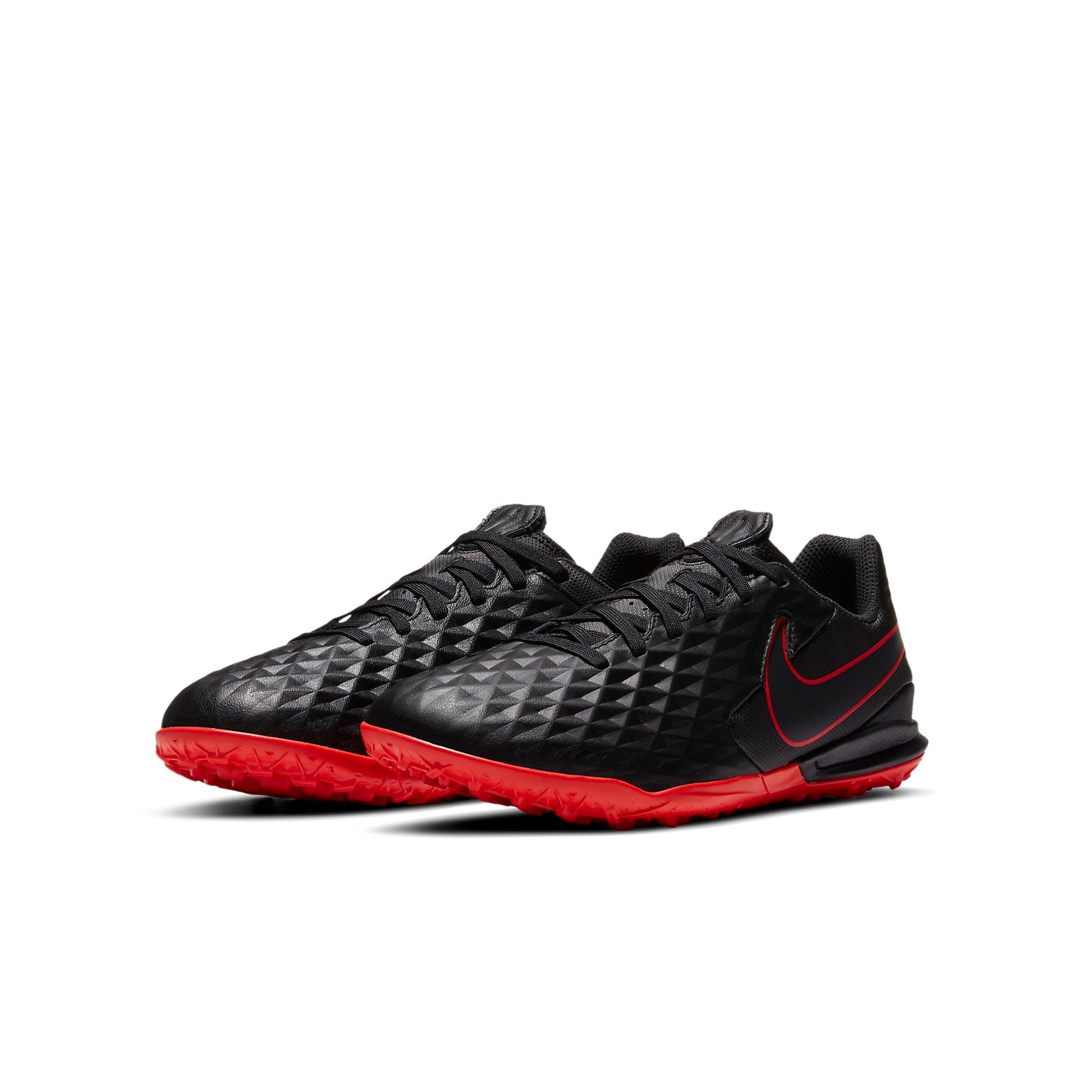 (GS) Nike Jr. Tiempo Legend 8 Academy TF Turf 'Black Red' AT5736-060