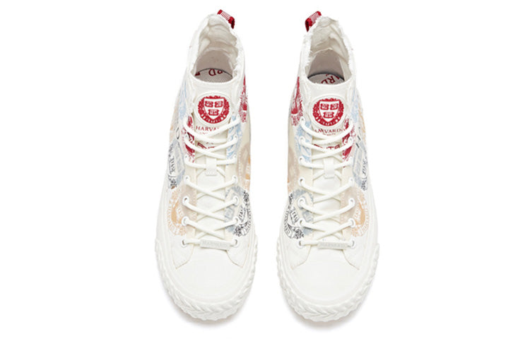 ANTA x Harvard Canvas High 'White' 112028652-8