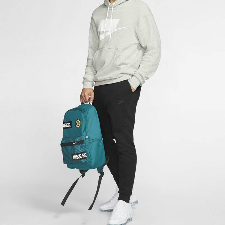 Nike FC Football Backpack 'Geode Teal Black White' BA6159-381