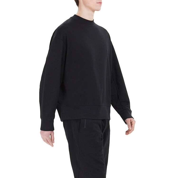 Y-3 YOHJI YAMAMOTO Back Logo Print Sweatshirt Black DY7157
