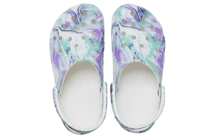 Crocs Classic Sports Slippers Unisex Blue Purple 206868-94S