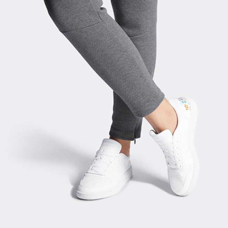 (WMNS) adidas Hoops 2.0 Embroidered 'White' EE5823