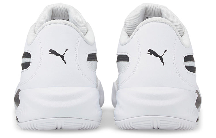 PUMA Triple Low Tops White Black 376640-05