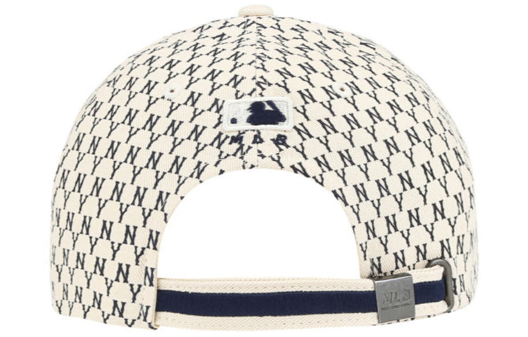 MLB Monogram New York Yankees Baseball Cap White 32CPFB941-50I
