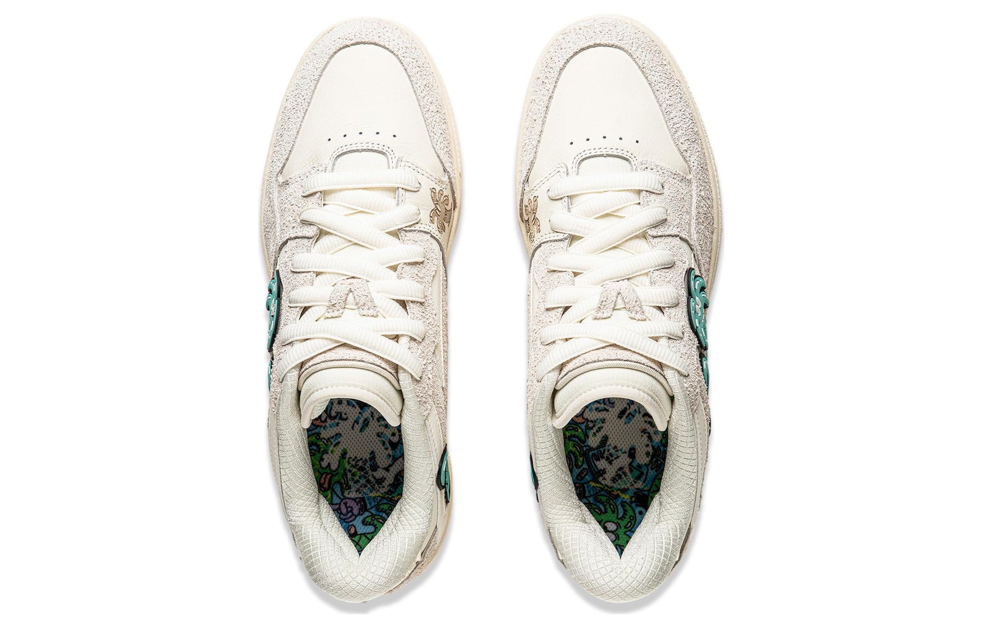 Li-Ning x Steven Harrington Weiwu PROS Shoes 'Beige Green' AEPT021-1
