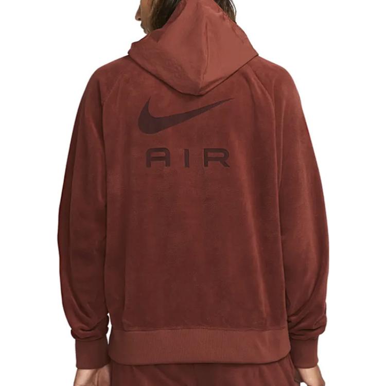 Nike Sportswear Air Winterized Pullover Hoodie 'Brown' DQ4226-217