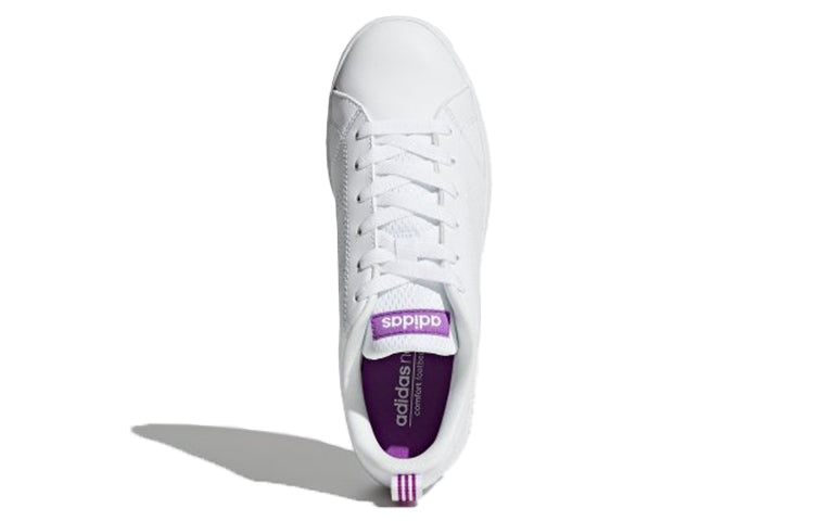 (WMNS) adidas Vs Advantage Cl 'White Purple' BB9616