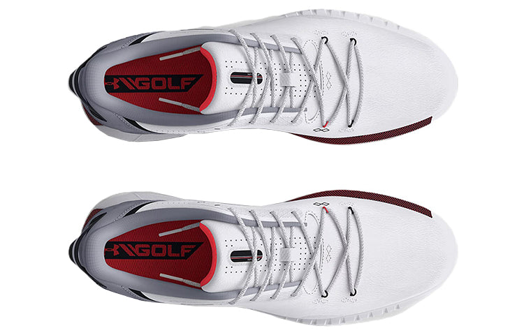 Under Armour HOVR Drive Spikeless Wide 'White Mod Grey' 3025079-100