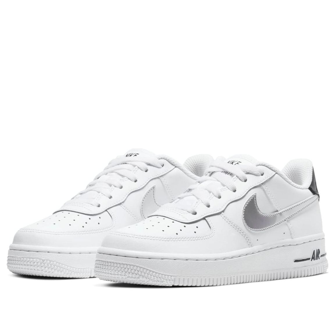 (GS) Nike Air Force 1 'White Silver' CZ4206-100