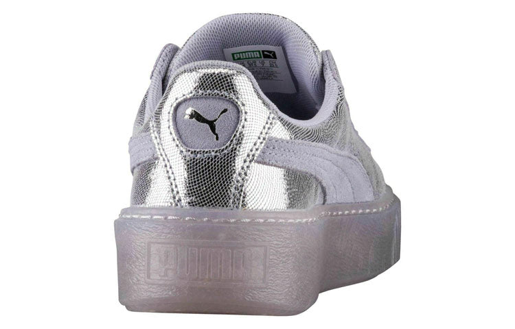 (WMNS) PUMA Suede Platform Sintillant 364587-02