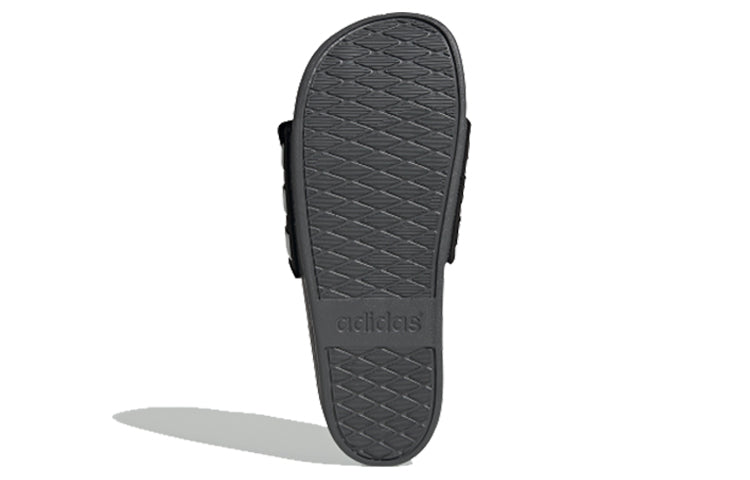 adidas Adilette Comfort ADJ 'Black White' EG1344