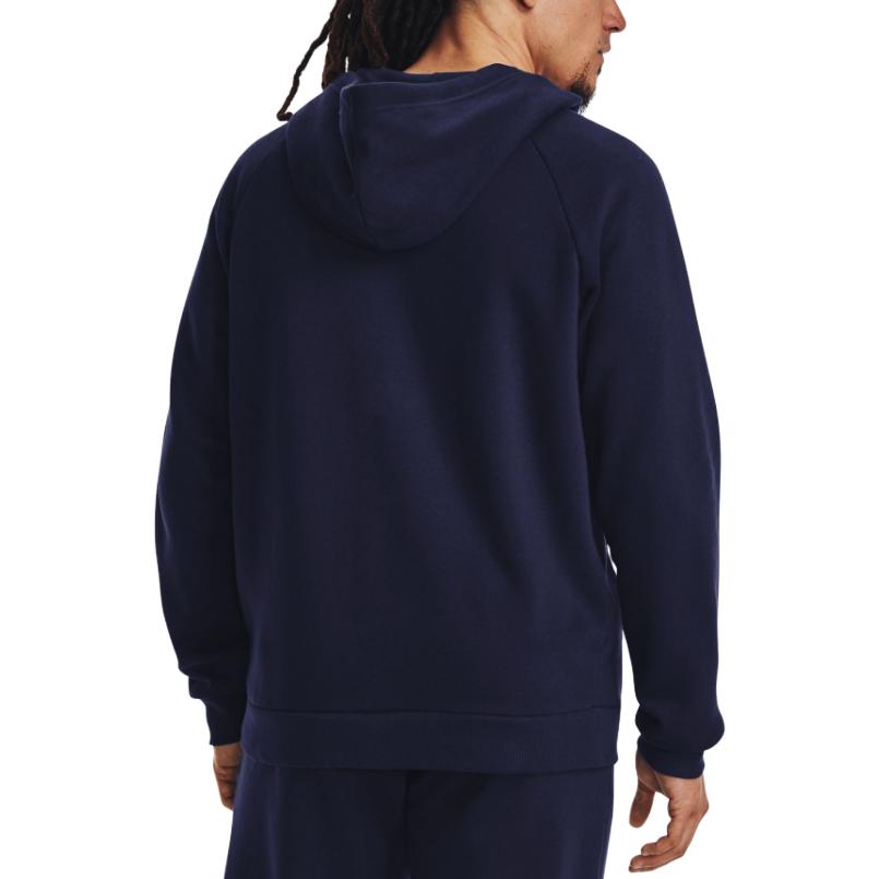 Under Armour Rival Fleece FZ Hooded Jacket 'Navy Blue' 1379767-410