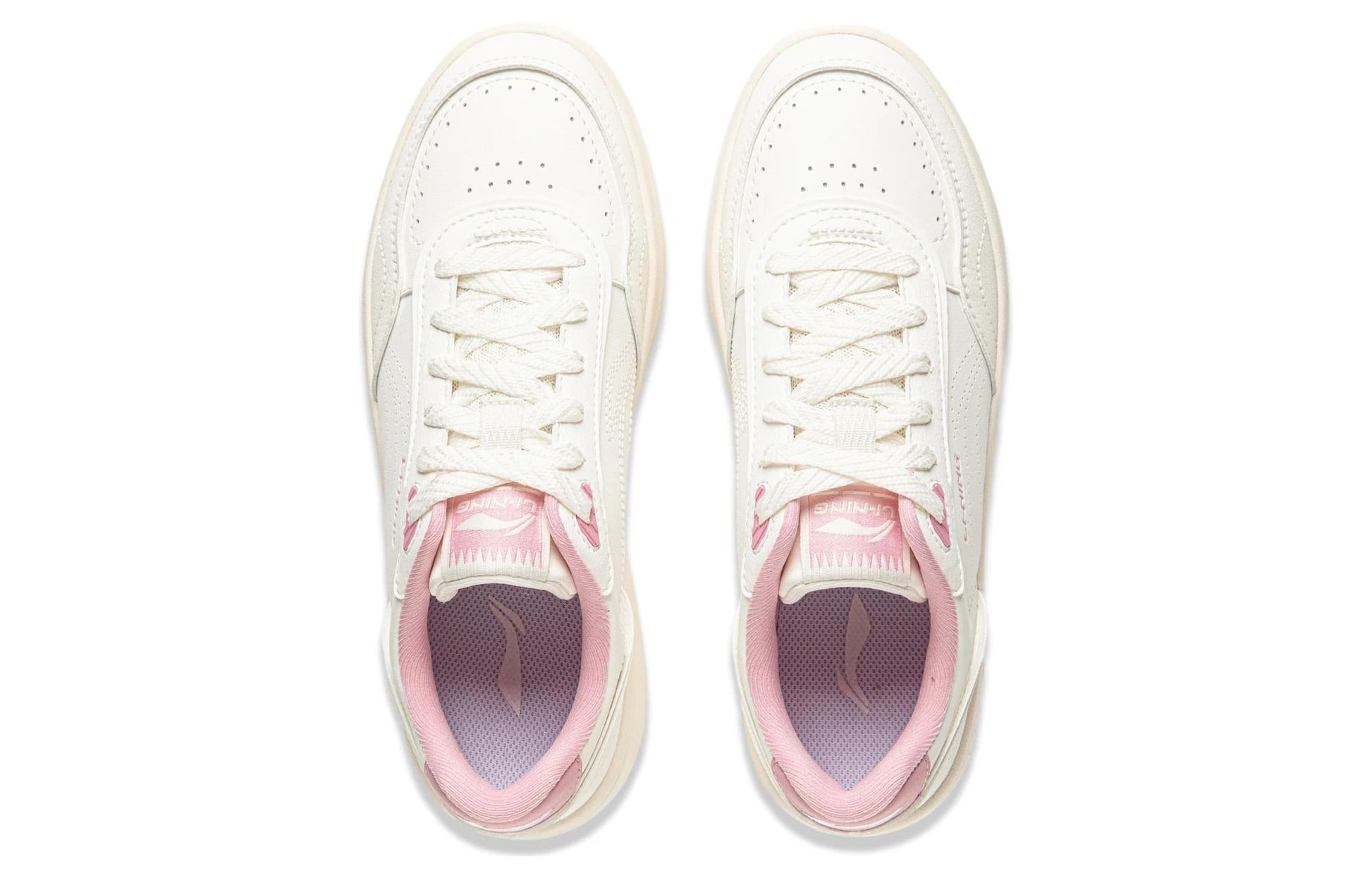 (WMNS) Li-Ning Su Su 'White Pink' AGCU112-3