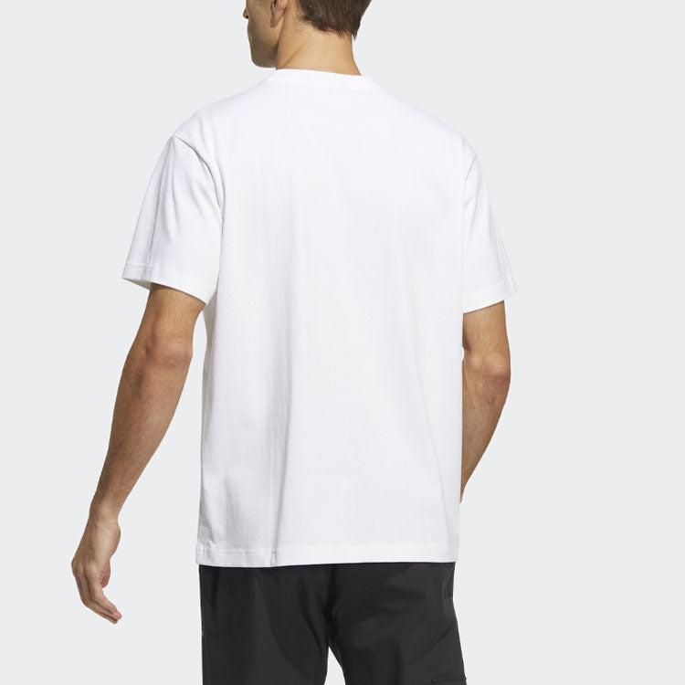 adidas Terrex U Trx Logo T Outdoor Sports Short Sleeve White T-Shirt HM3548