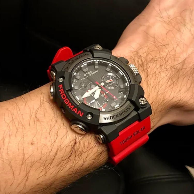 CASIO G-Shock Frogman 'Black Red' GWF-A1000-1A4