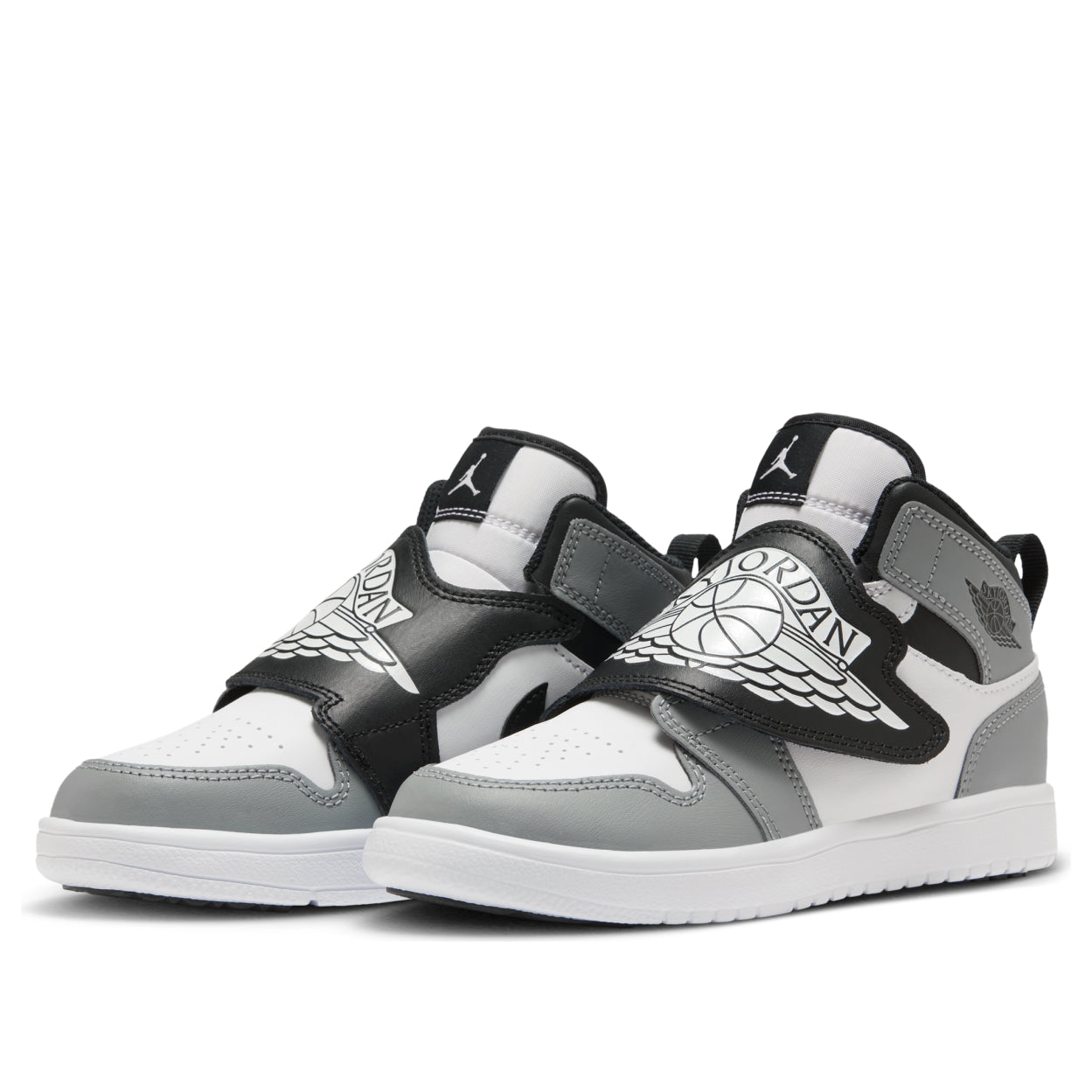 (PS) Air Jordan 1 Sky logo 'Grey Black White' BQ7197-102
