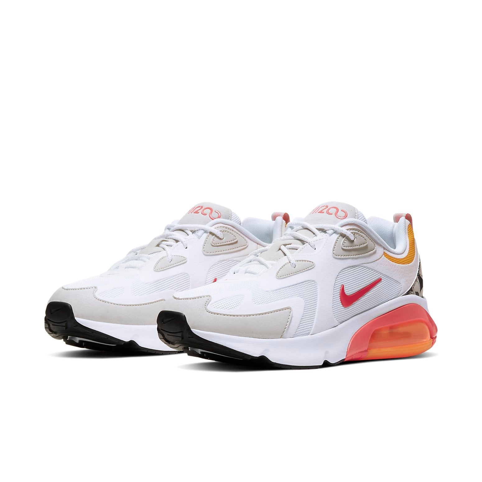 Nike Air Max 200 White Red AQ2568-103