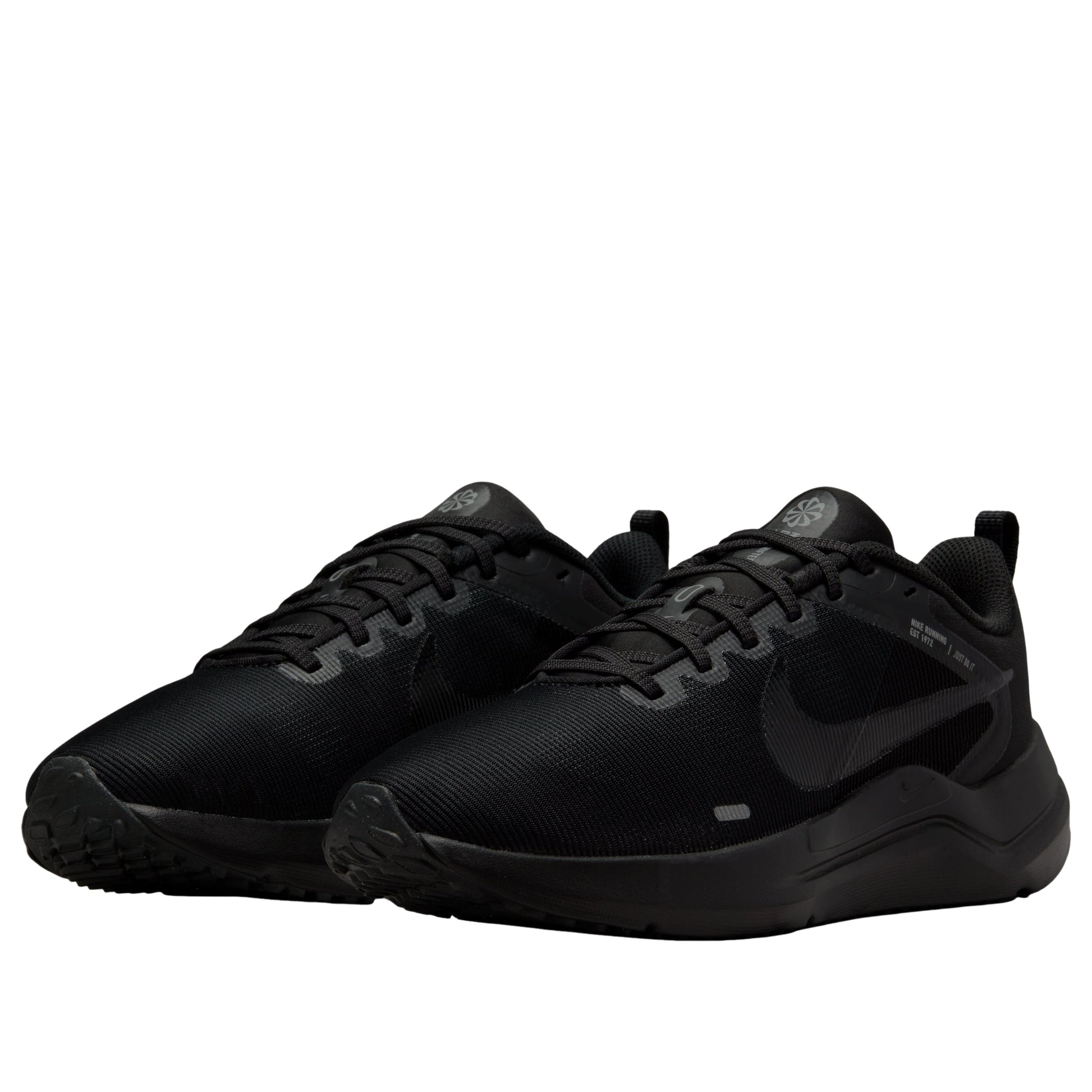 (WMNS) Nike Downshifter 12 'Black Dark Smoke Grey Iron Grey' DD9294-002