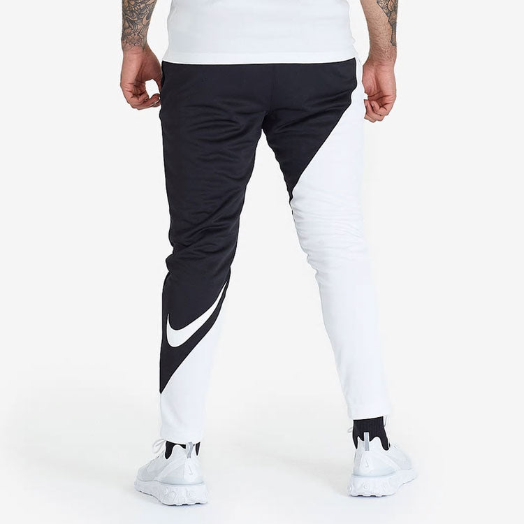Nike Black White Colorblock Athleisure Casual Sports Long Pants Black BV5290-010