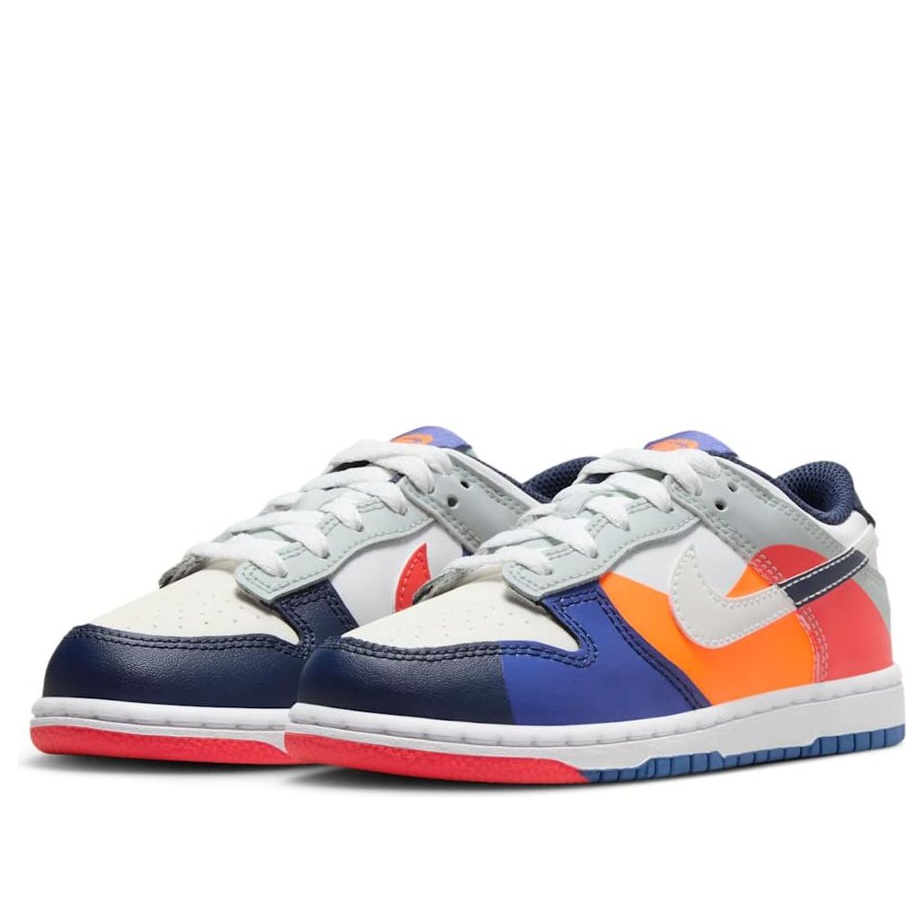 (PS) Nike Dunk Low SE 'White Light Silver Midnight Navy' FQ7673-100