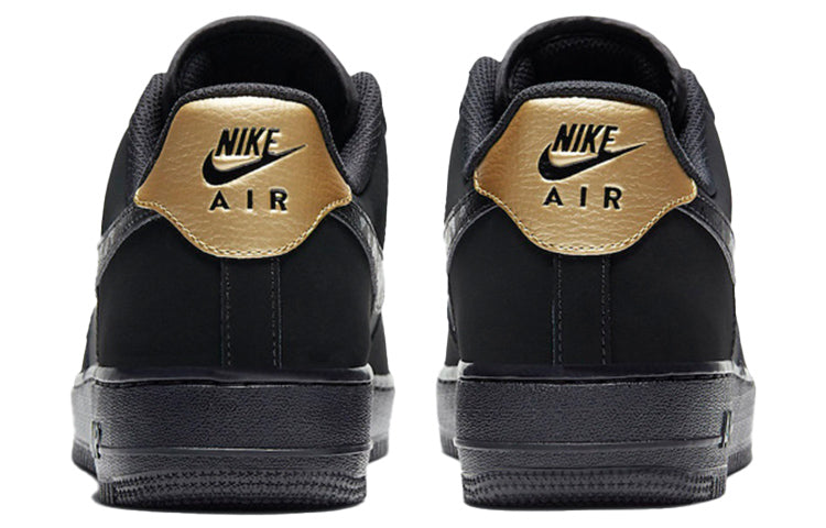 Nike Air Force 1 Low 'Matte Black Gold' DC3951-001
