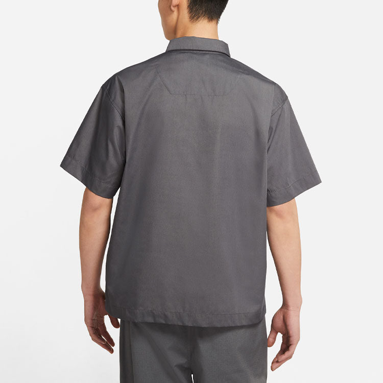Nike Thin and light Loose Sports Short Sleeve Shirt Gray DM8686-060