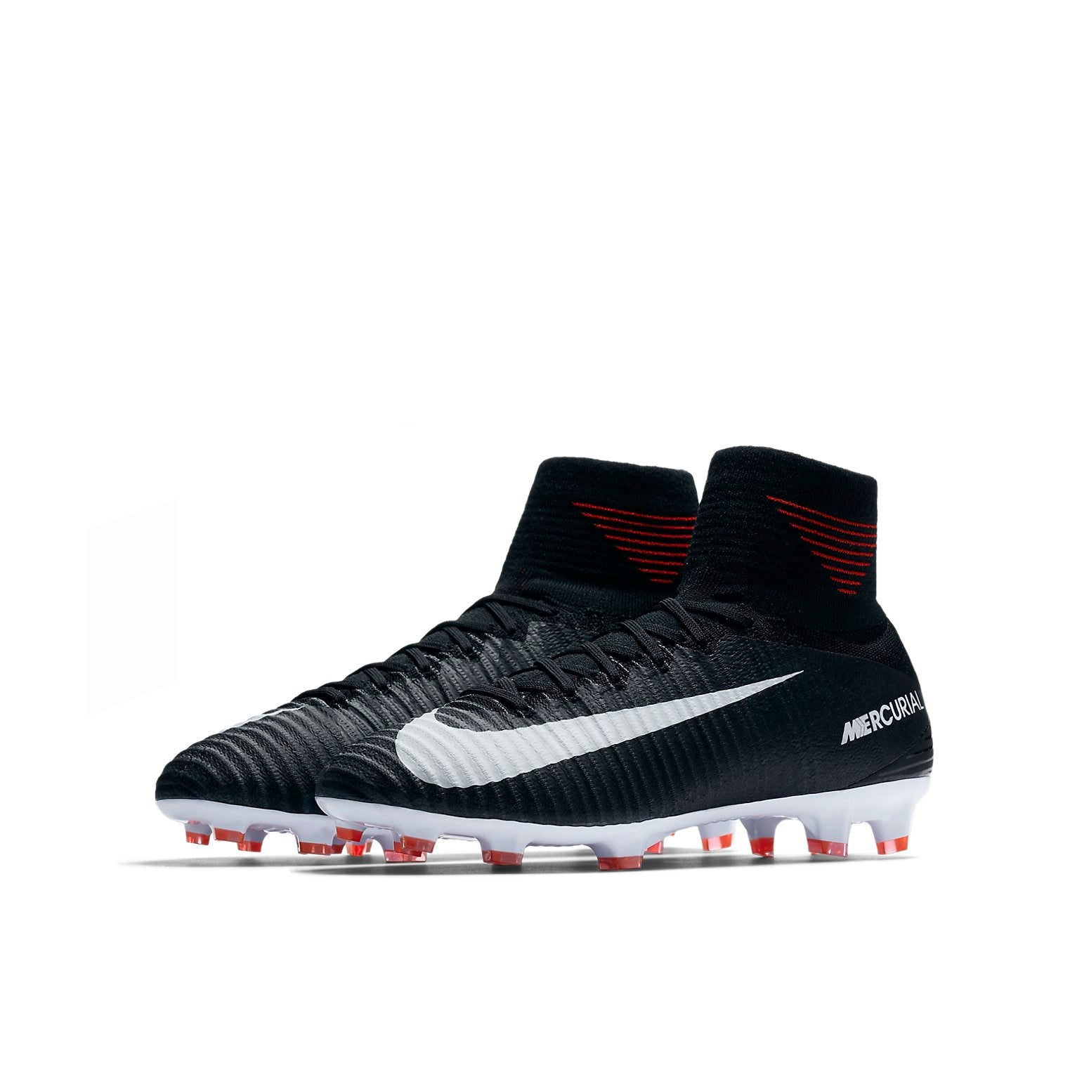 (GS) Nike Mercurial SuperFly 5 FG 'Black White' 921526-002