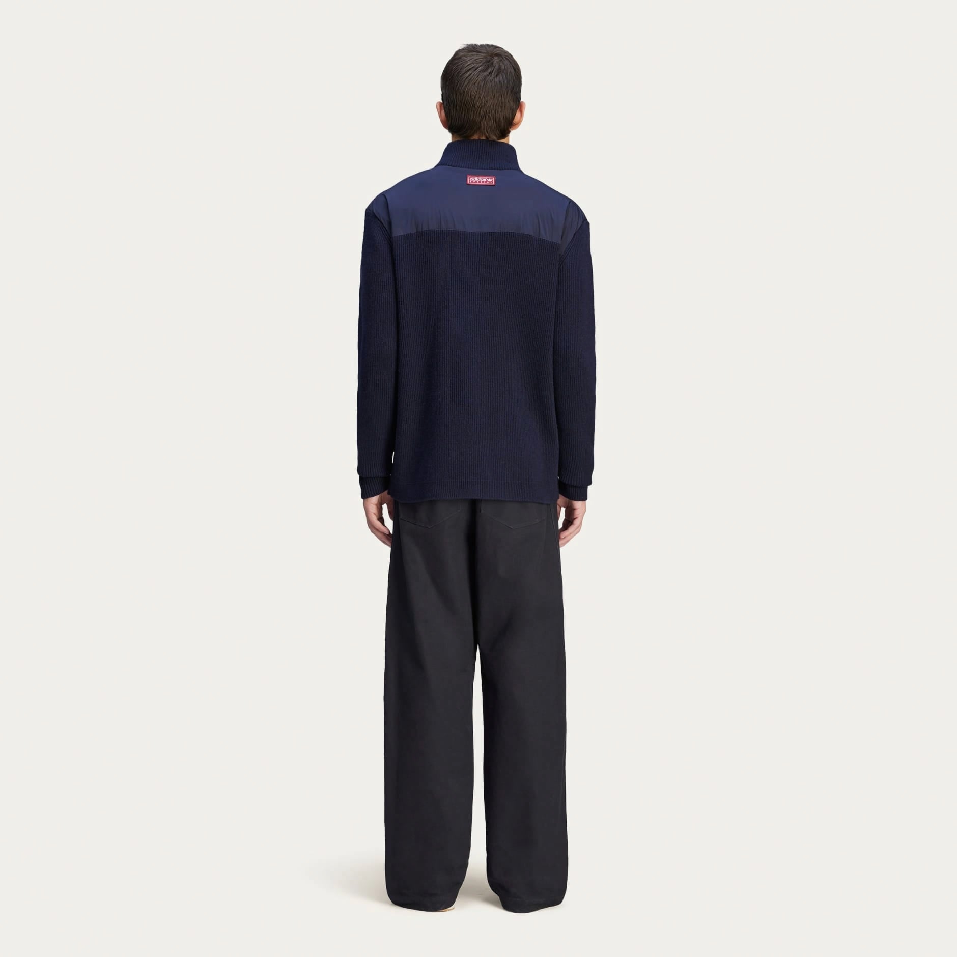 adidas x C.P. Company SPZL Half Zip Sweatshirt Asia Sizing 'Navy' JE8672