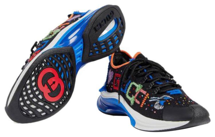 (WMNS) Gucci Run Sneaker 'Lovelight Black' 708645-FAAJQ-1041