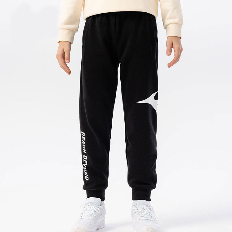 (GS) Mizuno Sportswear Trousers Pants 'Black' 32CF3917