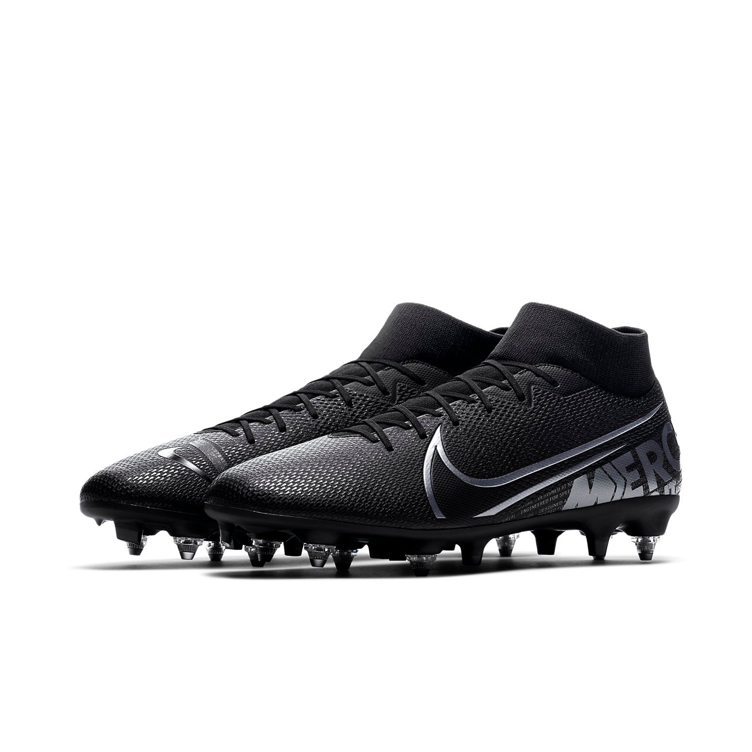 Nike Mercurial Superfly 7 Academy SG-PRO AC 'Black Silver' BQ9141-001