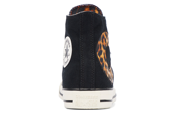 Converse Chuck Taylor All Star 70s Wild Logo High Top C-Leopard 'Black White' 164673C