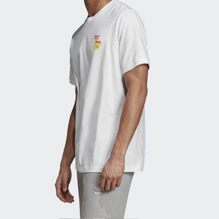 adidas originals Bodega Pricetag Back Printing Short Sleeve White ED7067