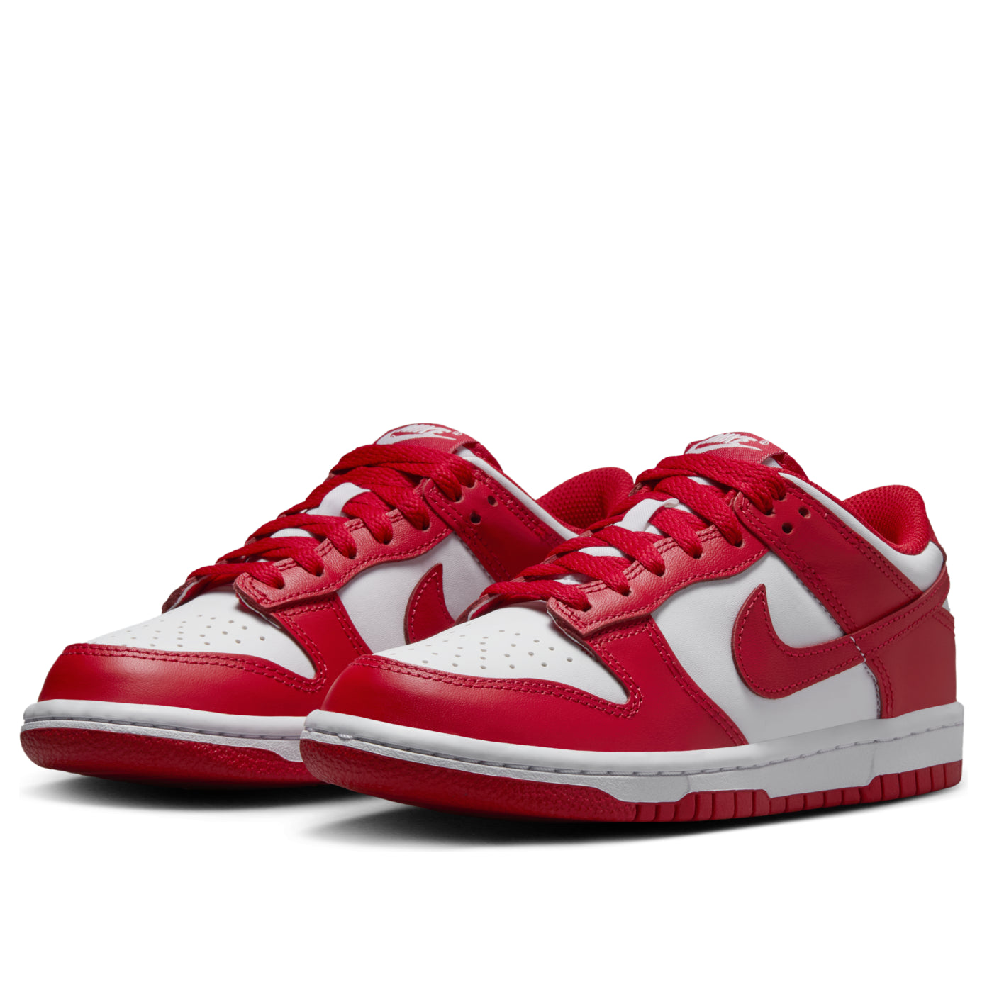 (GS) Nike Dunk Low 'White University Red' FB9109-119