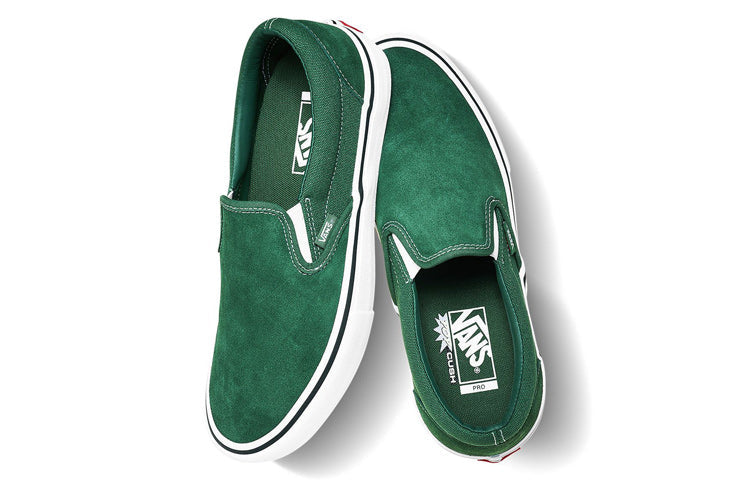 Vans Slip-On Pro Classic Low Tops Casual Skateboarding Shoes Unisex Green VN0A347VW5Q