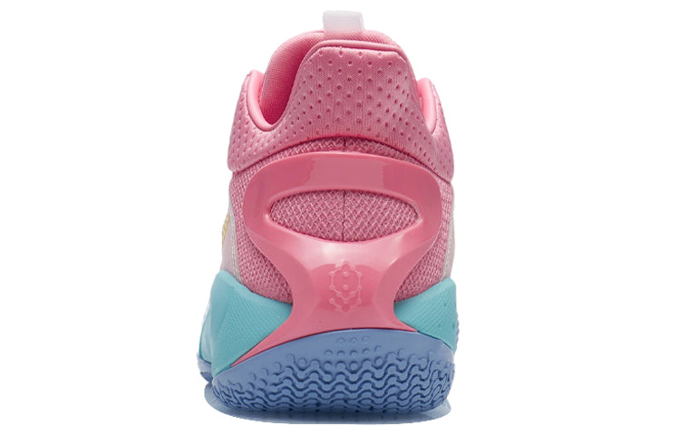 Li-Ning Sonic 9 Low 'Geranium Pink Turquoise' ABAR039-7