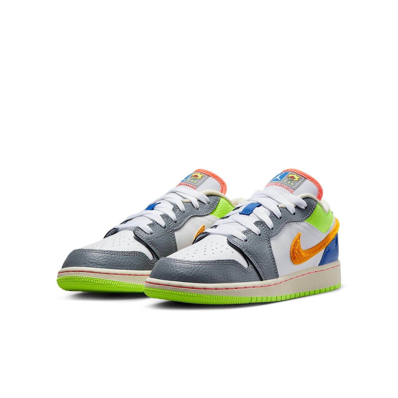 (GS) Air Jordan 1 Low 'Hoops' FB1835-181