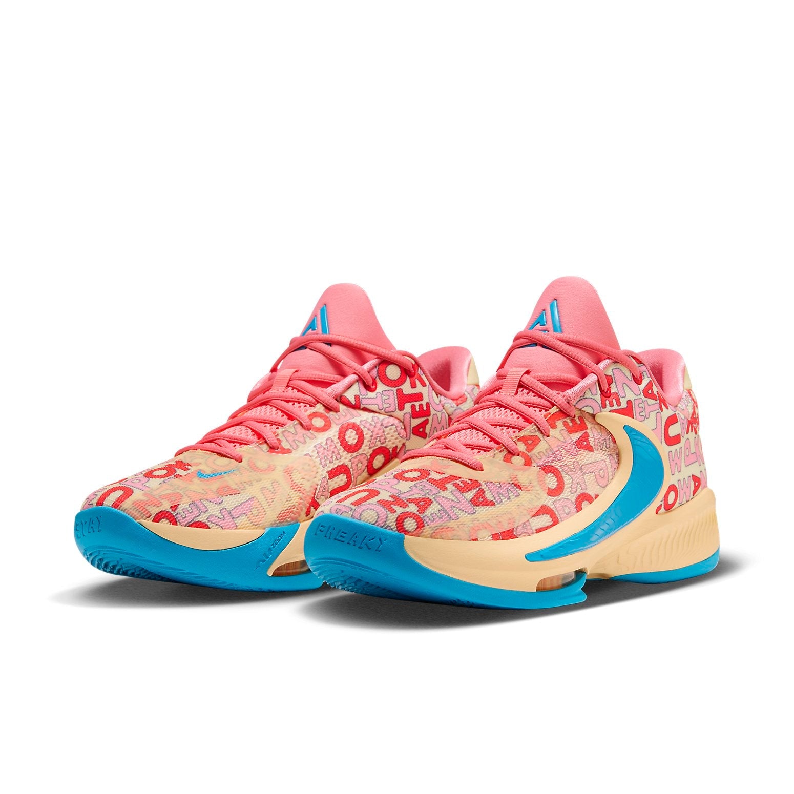 Nike Zoom Freak 4 EP 'Letter Bro Coral' FB9504-200