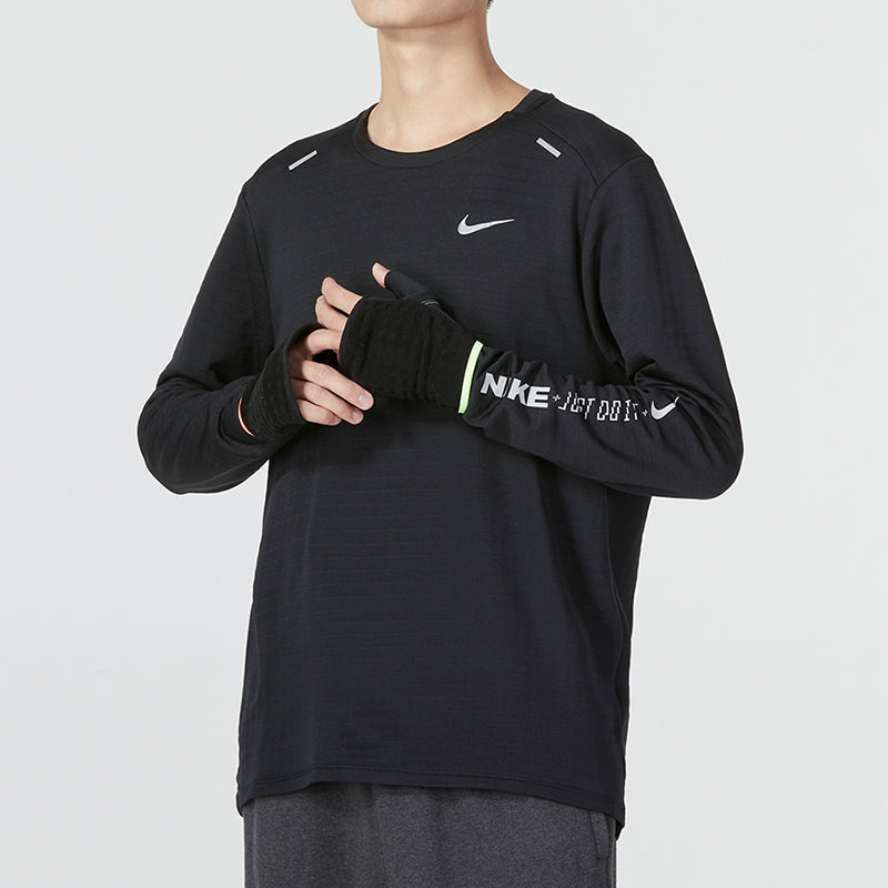 Nike M Nk TF Turf Rpl Elmnt Crew Tip Tee 'Black White' FB1829-010